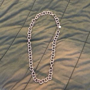 Gold Betsey Johnson chain necklace